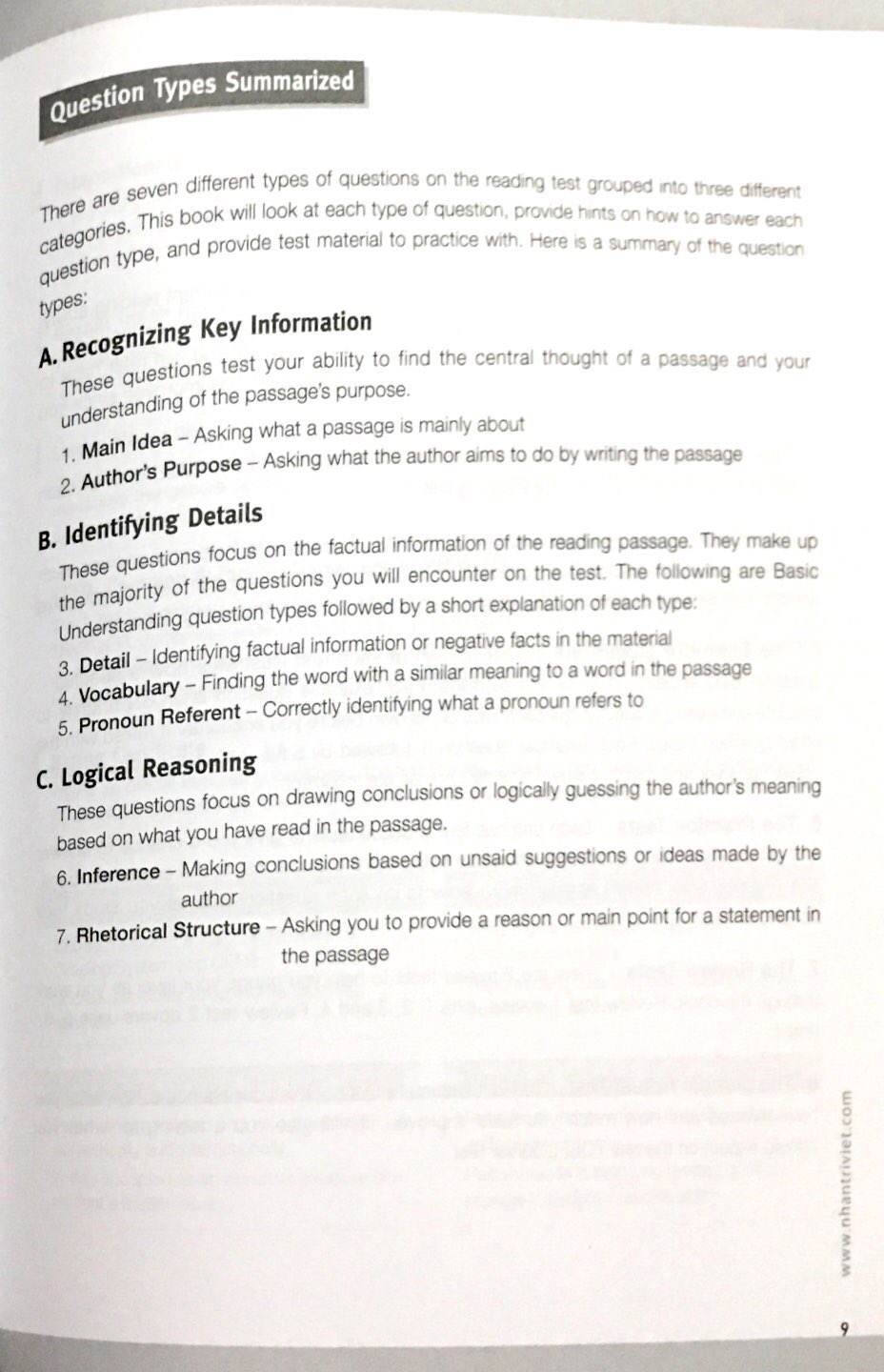 master toefl junior - basic (cefr level a2) - reading