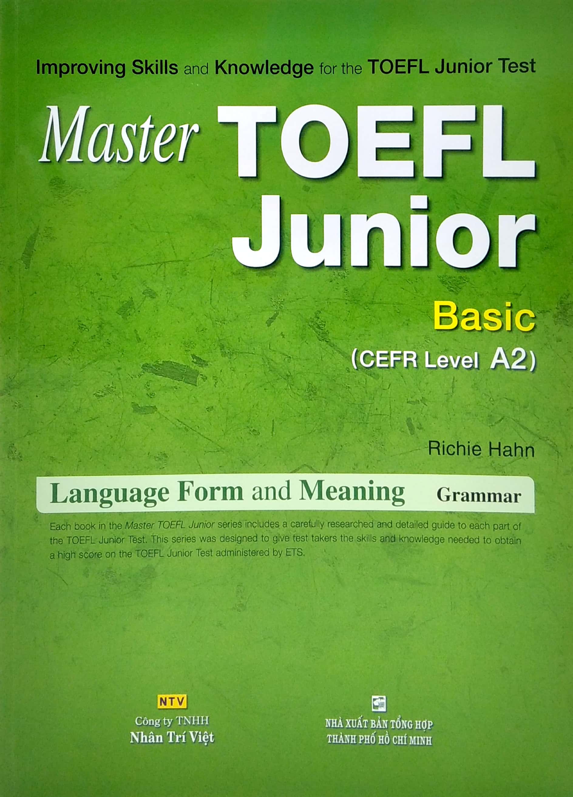master toefl junior basic: language form & meaning (cefr level a2) - gramma