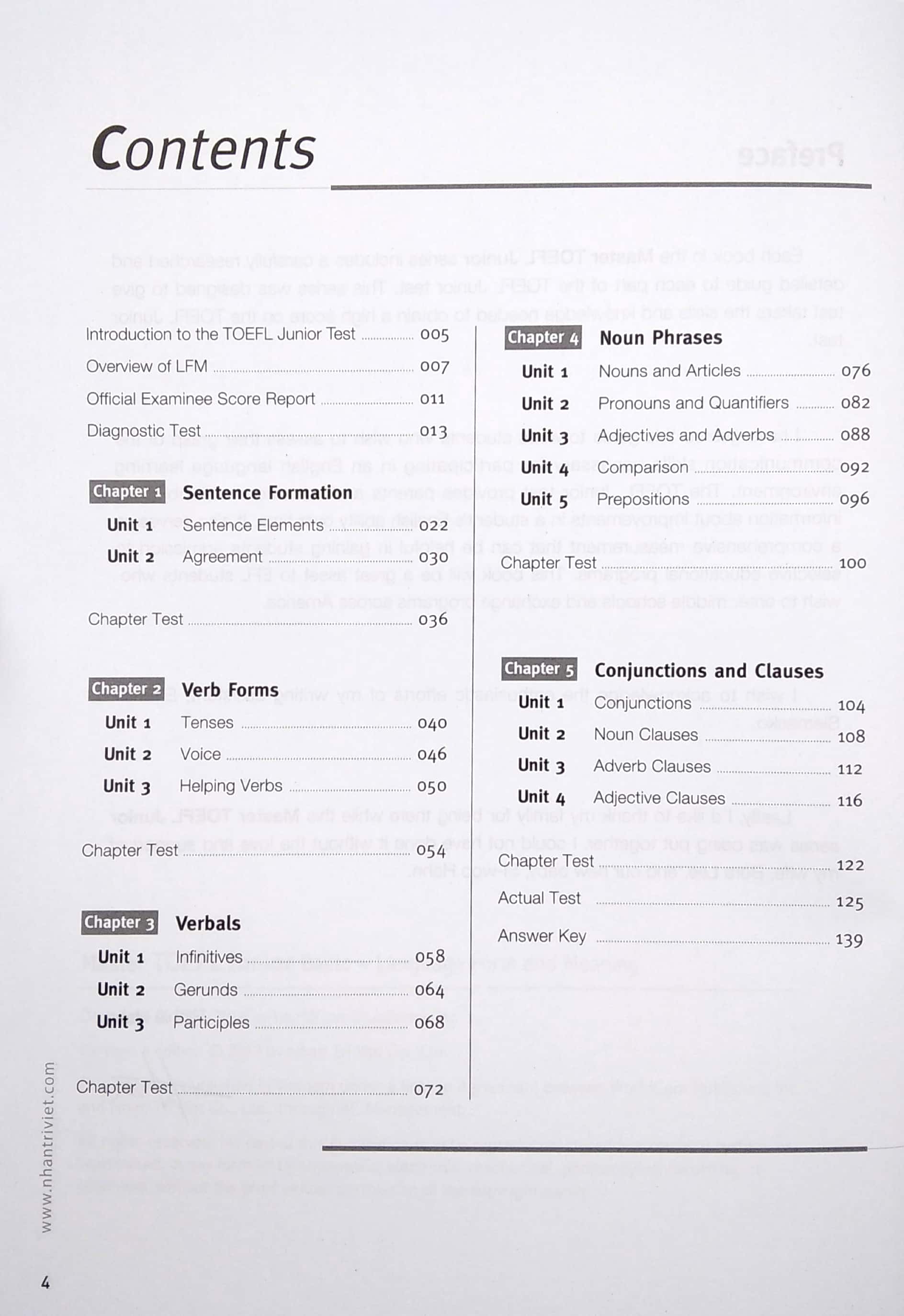 master toefl junior basic: language form & meaning (cefr level a2) - gramma