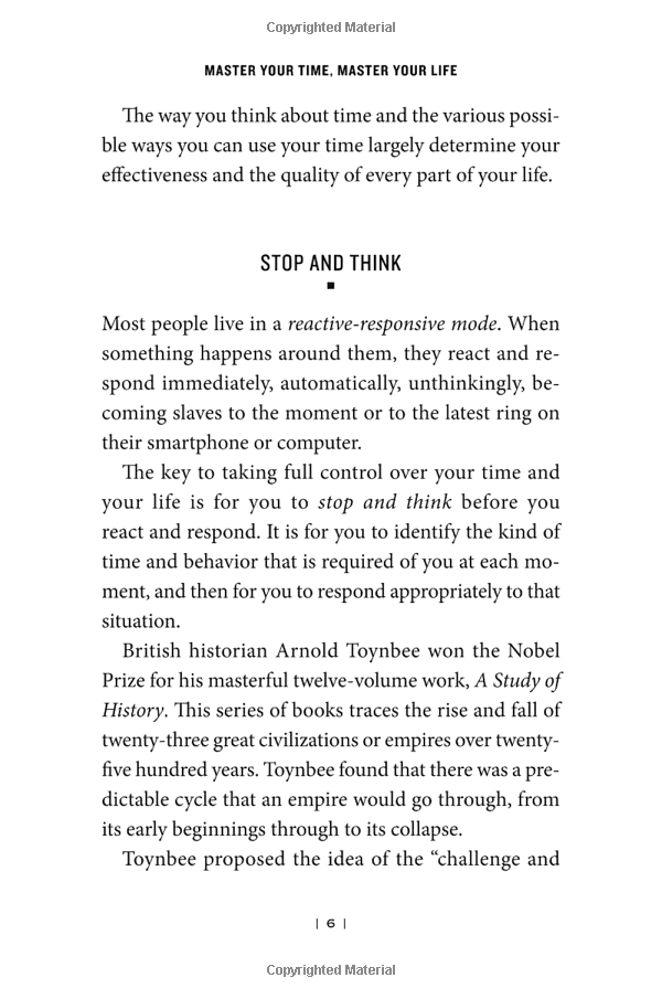 master your time, master your life