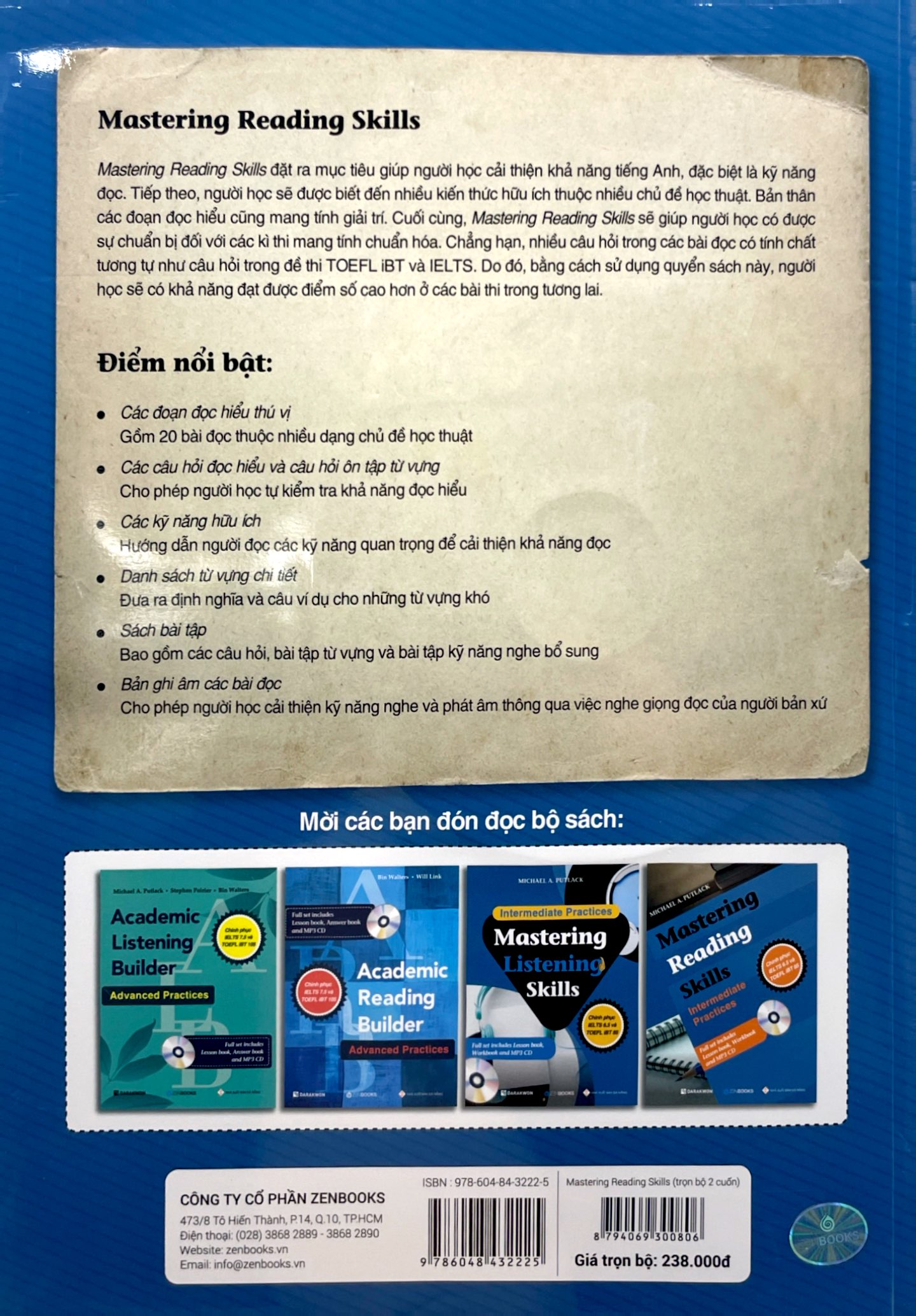 mastering reading skill (kèm cd)