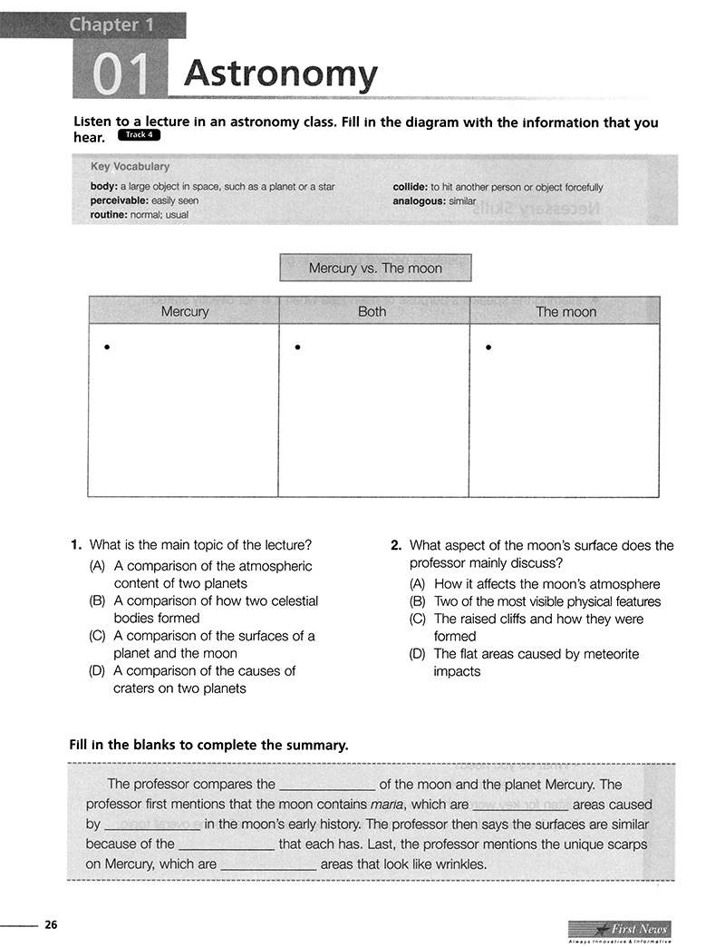 mastering skills for the toefl ibt - listening - kèm cd