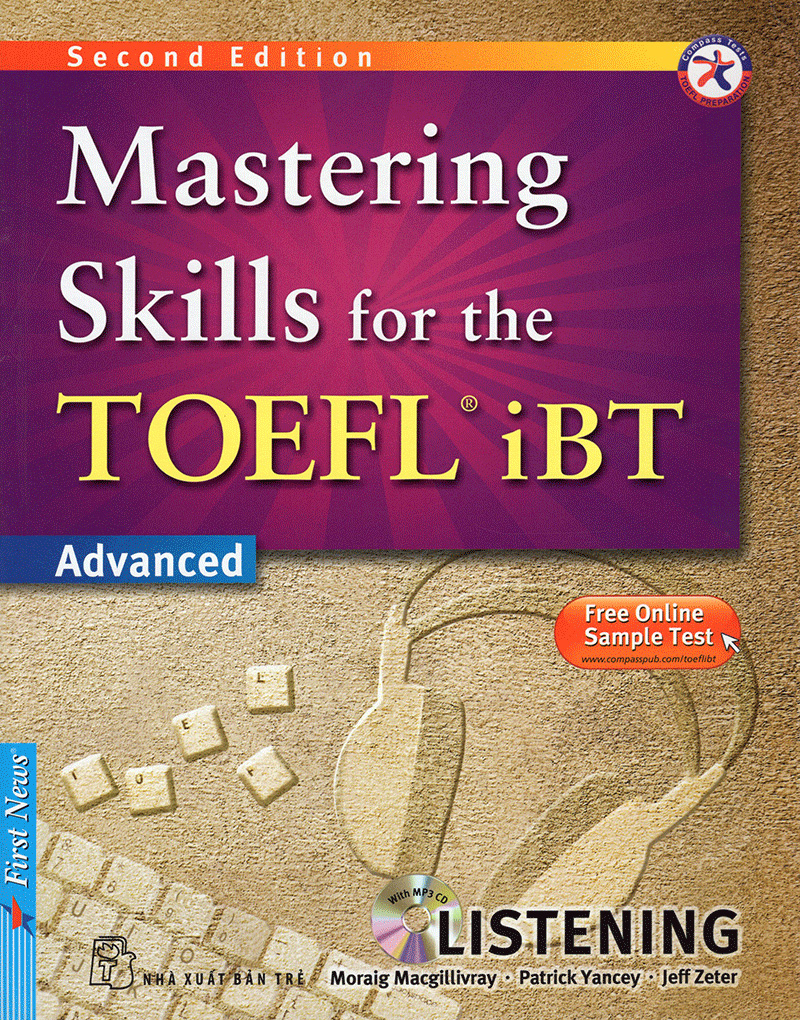 mastering skills for the toefl ibt - listening - kèm cd