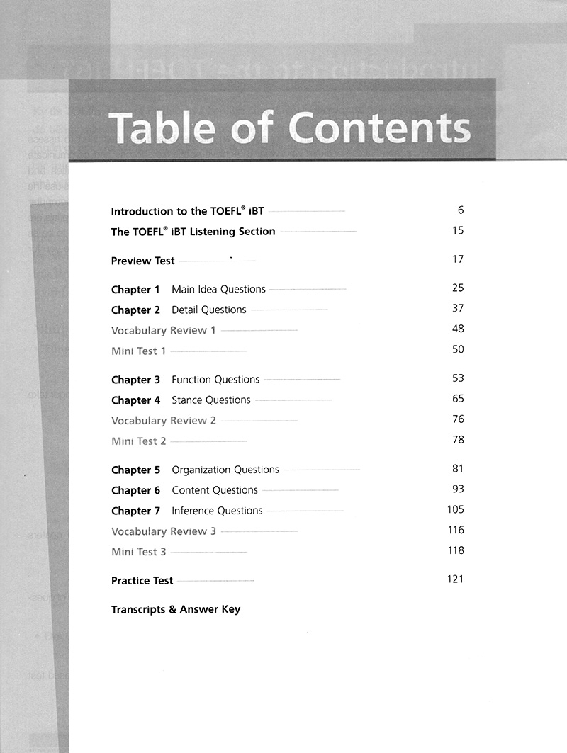 mastering skills for the toefl ibt - listening - kèm cd