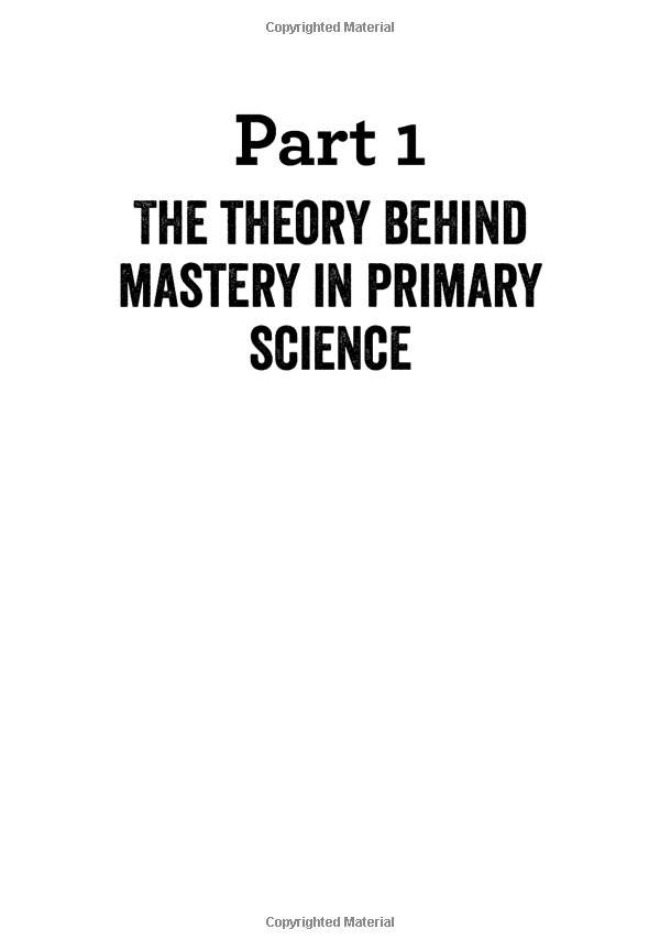 mastery in primary science (exploring the primary curriculum)