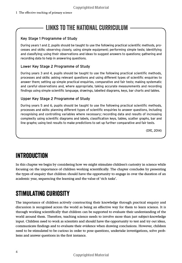 mastery in primary science (exploring the primary curriculum)