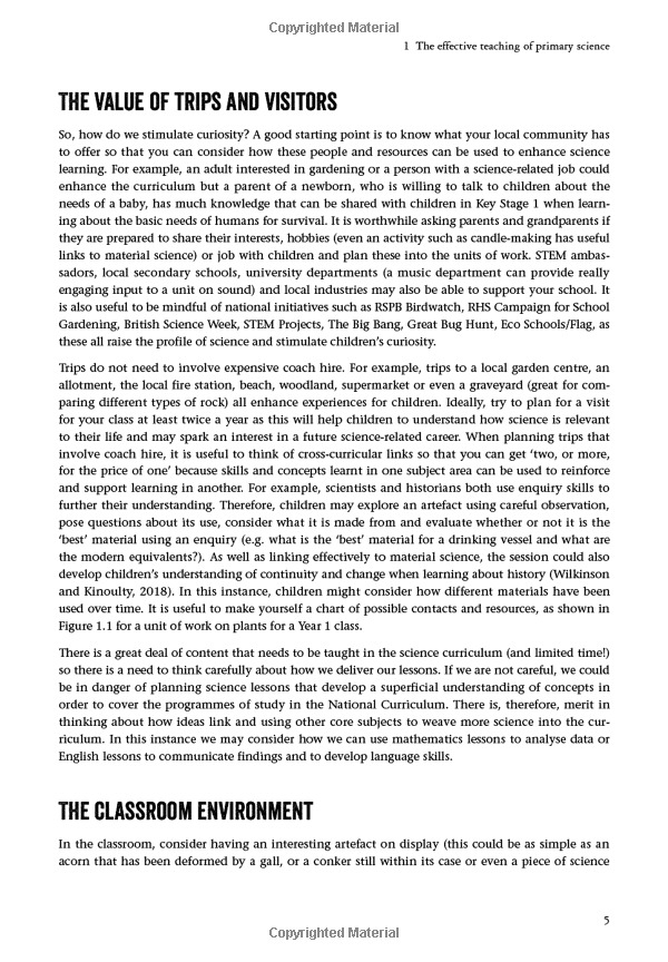 mastery in primary science (exploring the primary curriculum)