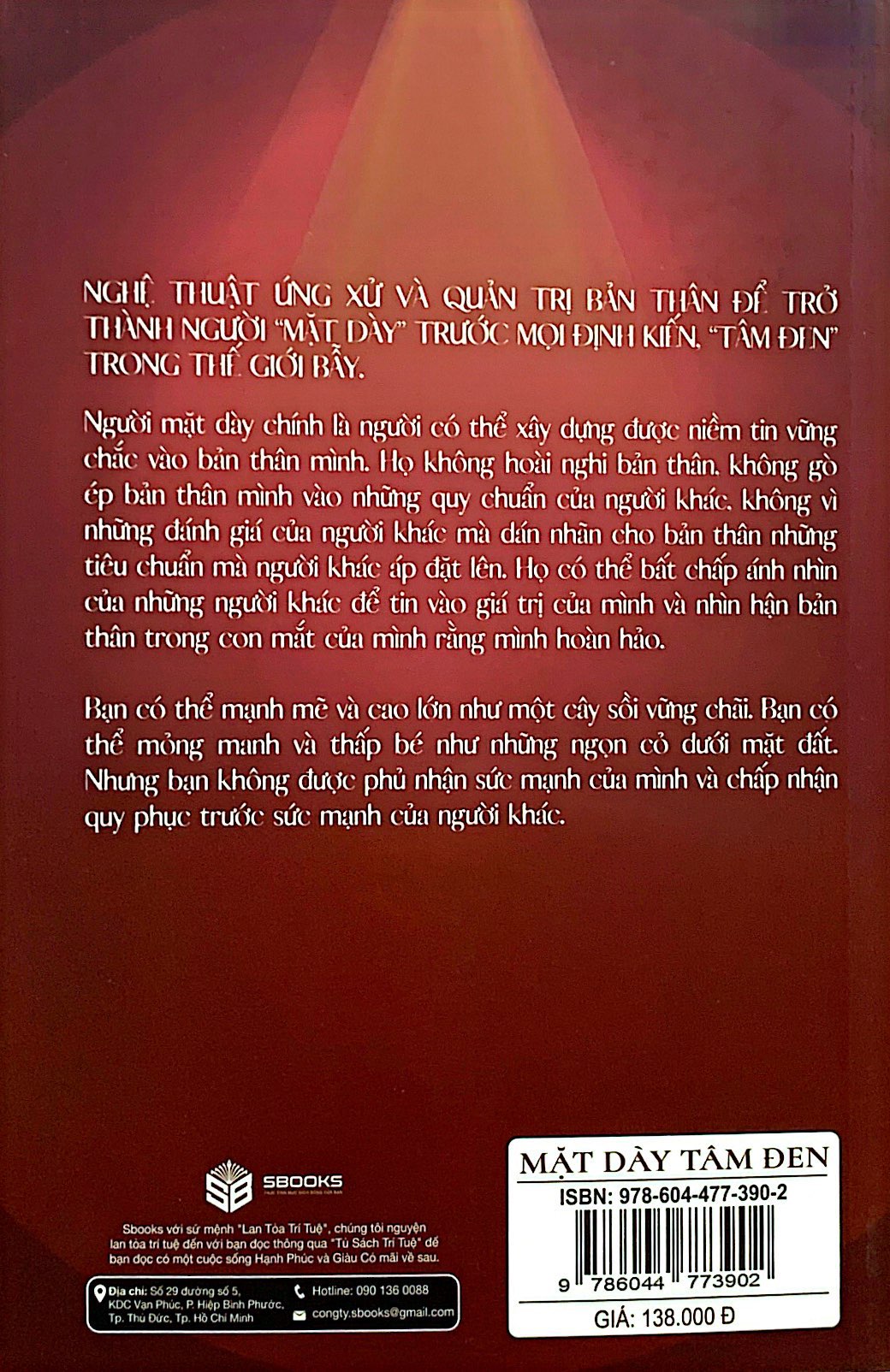 mặt dày tâm đen