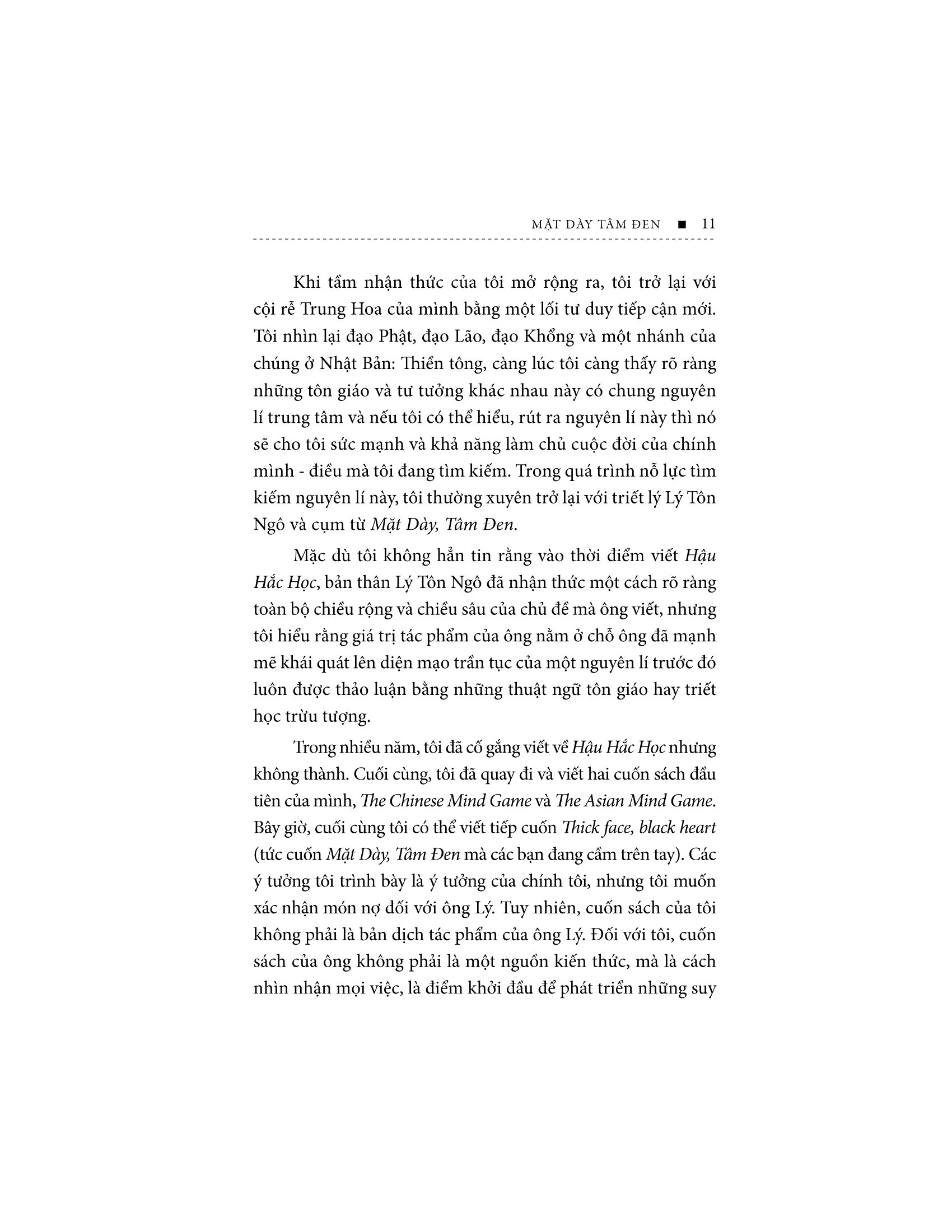 mặt dày tâm đen (tái bản)