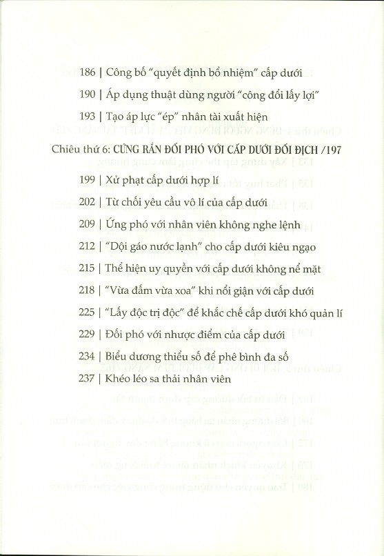mặt dày tâm đen - trở thành nhà quản lí linh hoạt và quyết đoán