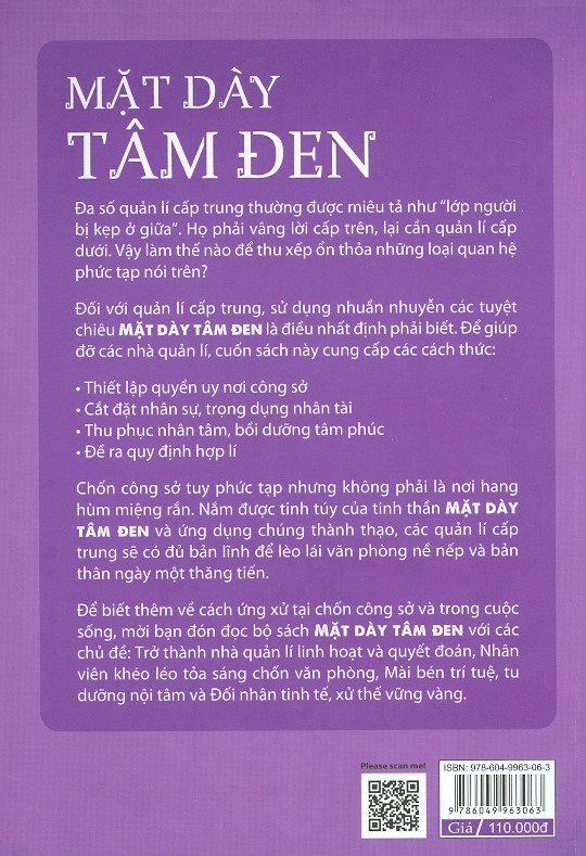 mặt dày tâm đen - trở thành nhà quản lí linh hoạt và quyết đoán