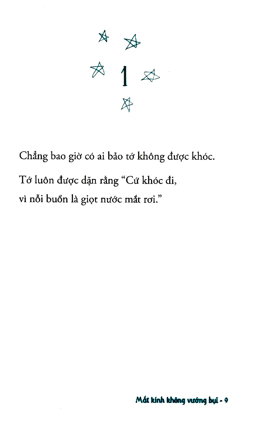 mắt kính không vướng bụi