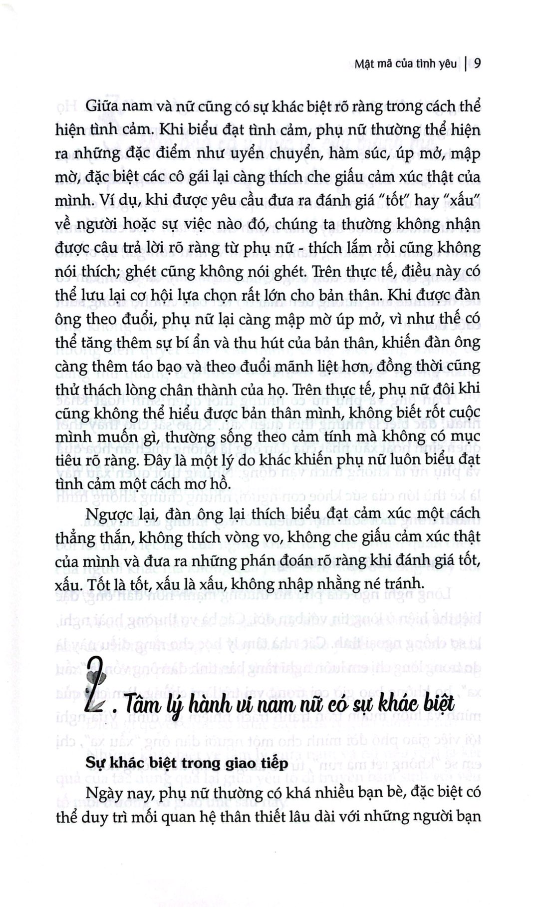 mật mã của tình yêu