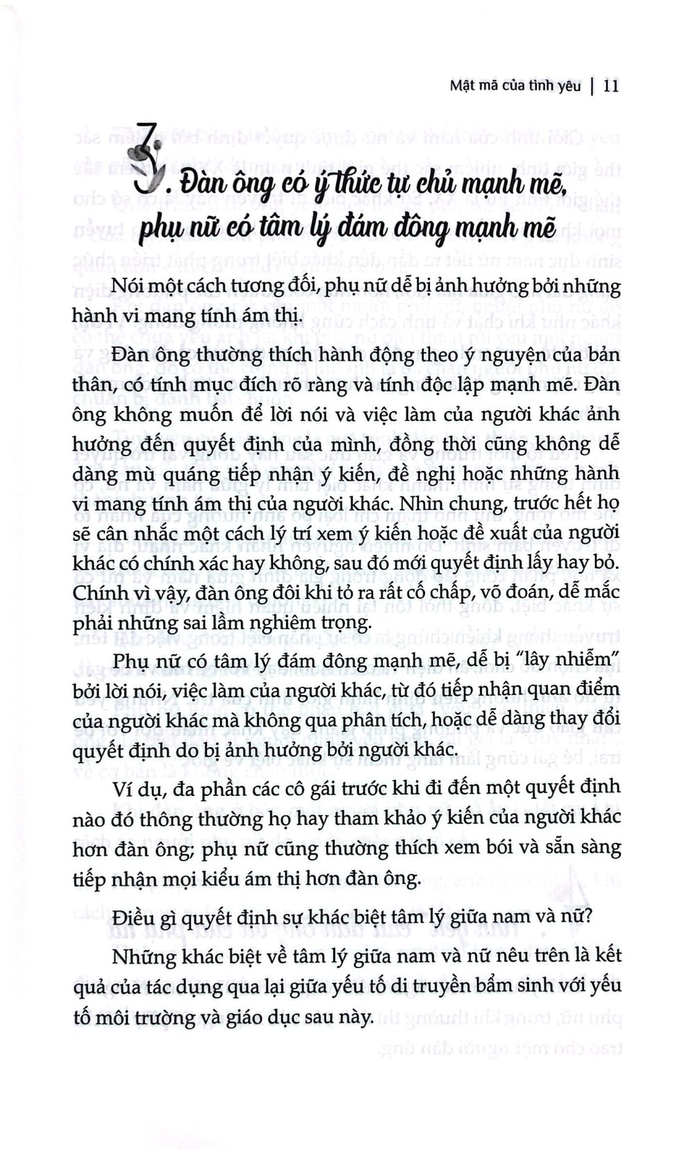 mật mã của tình yêu