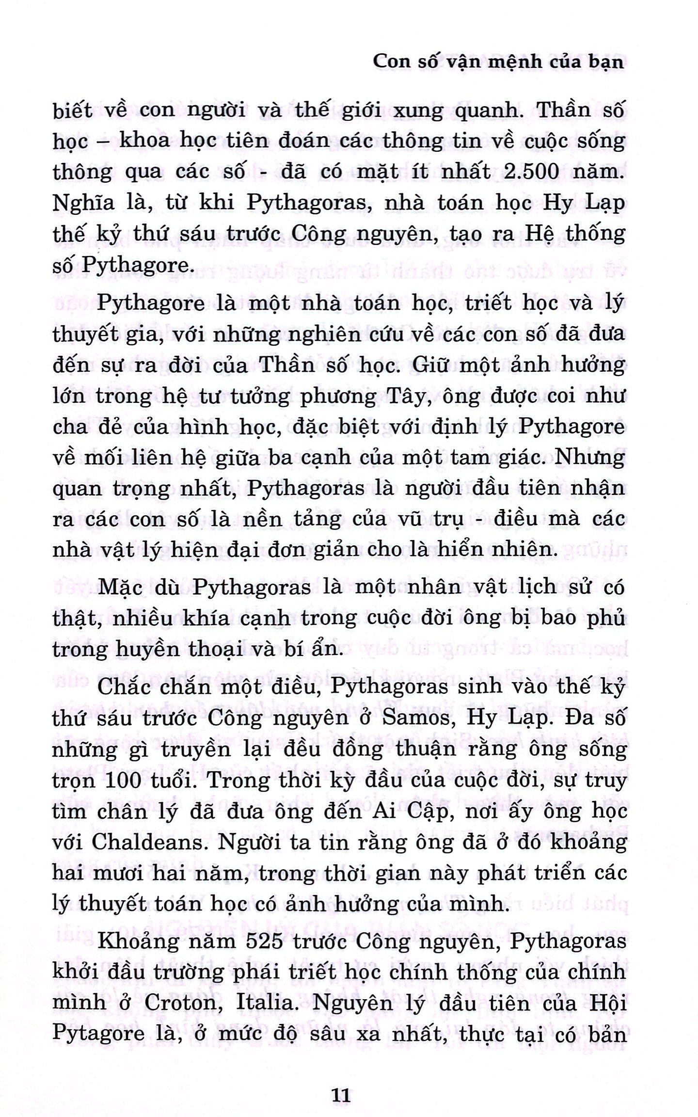 mật mã thần số học - con số vận mệnh của bạn (tái bản 2023)