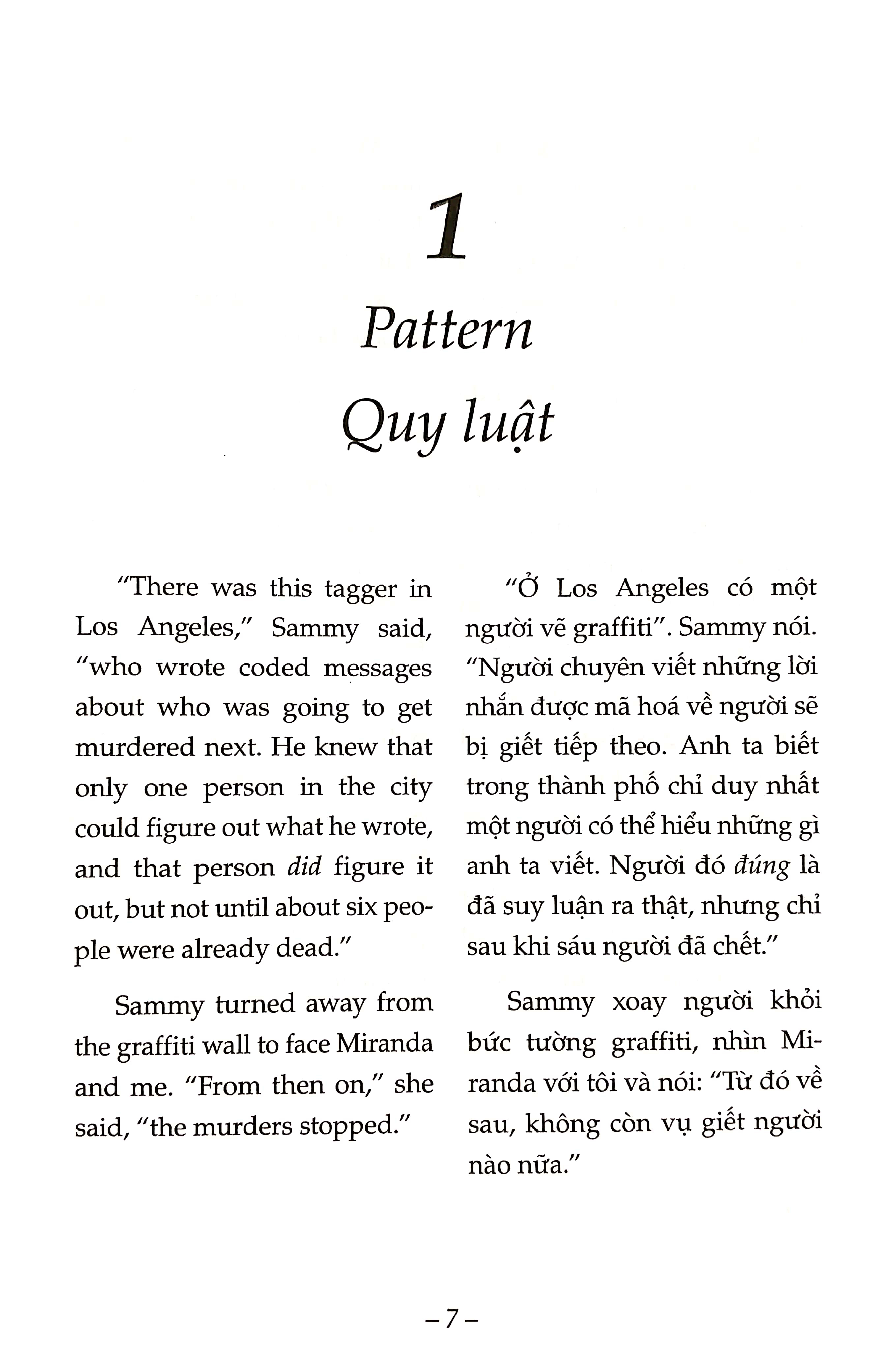 mật mã trên tường