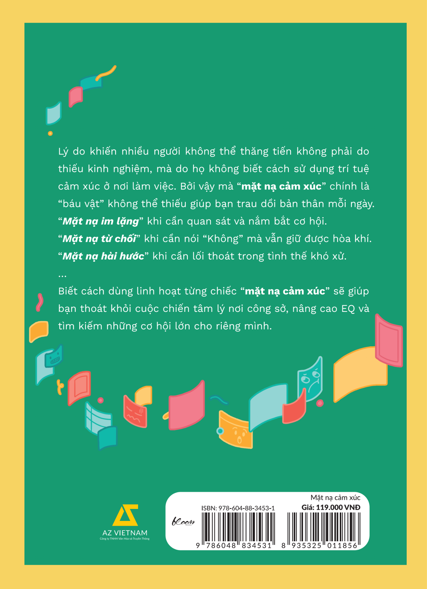 mặt nạ cảm xúc - phá bẫy tâm lý, nâng cao eq chốn công sở