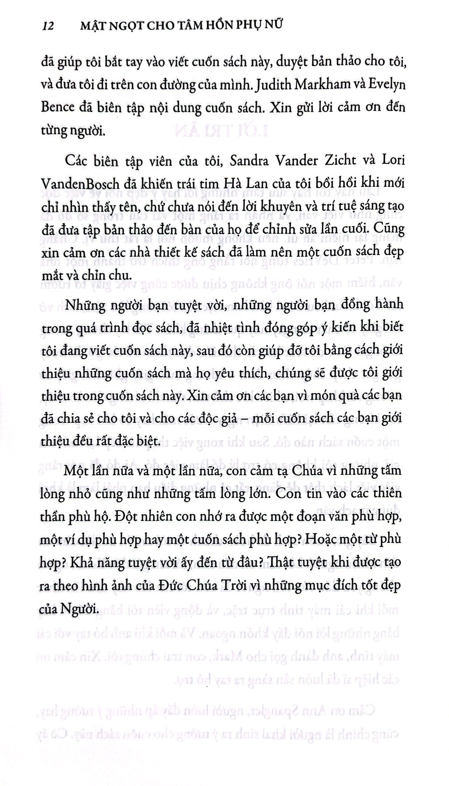 mật ngọt cho tâm hồn phụ nữ