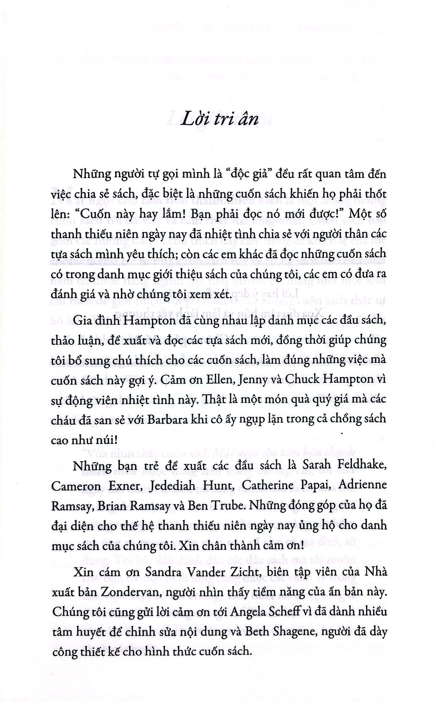 mật ngọt cho tâm hồn thanh thiếu niên