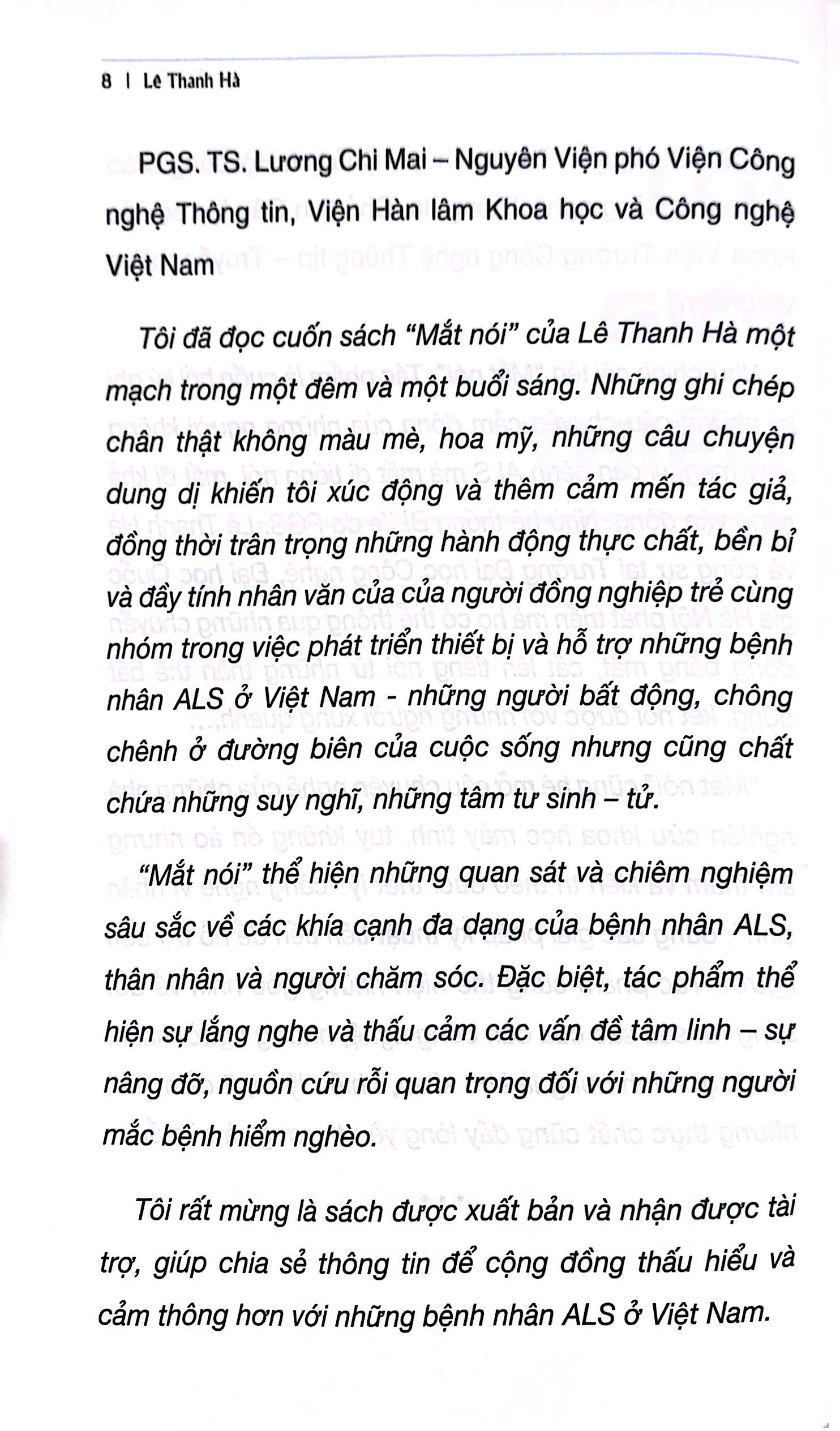 mắt nói - những tiếng nói được hồi sinh từ ánh mắt