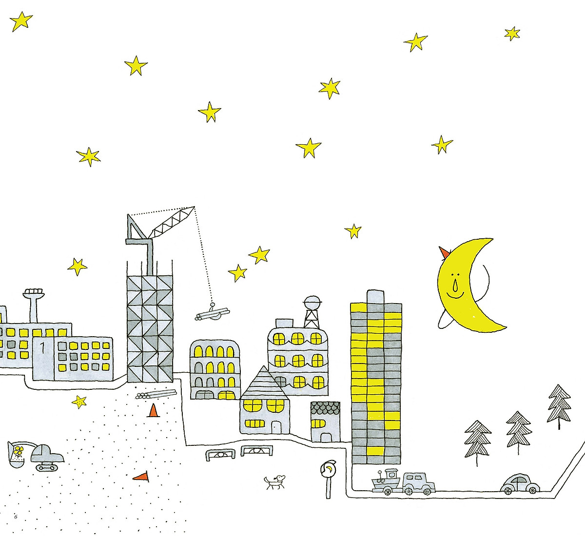 mặt trăng đi dạo