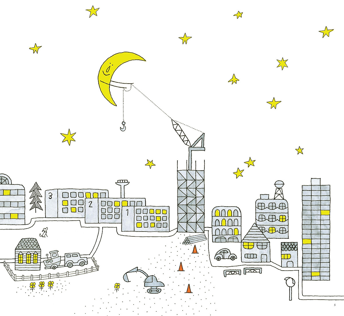 mặt trăng đi dạo