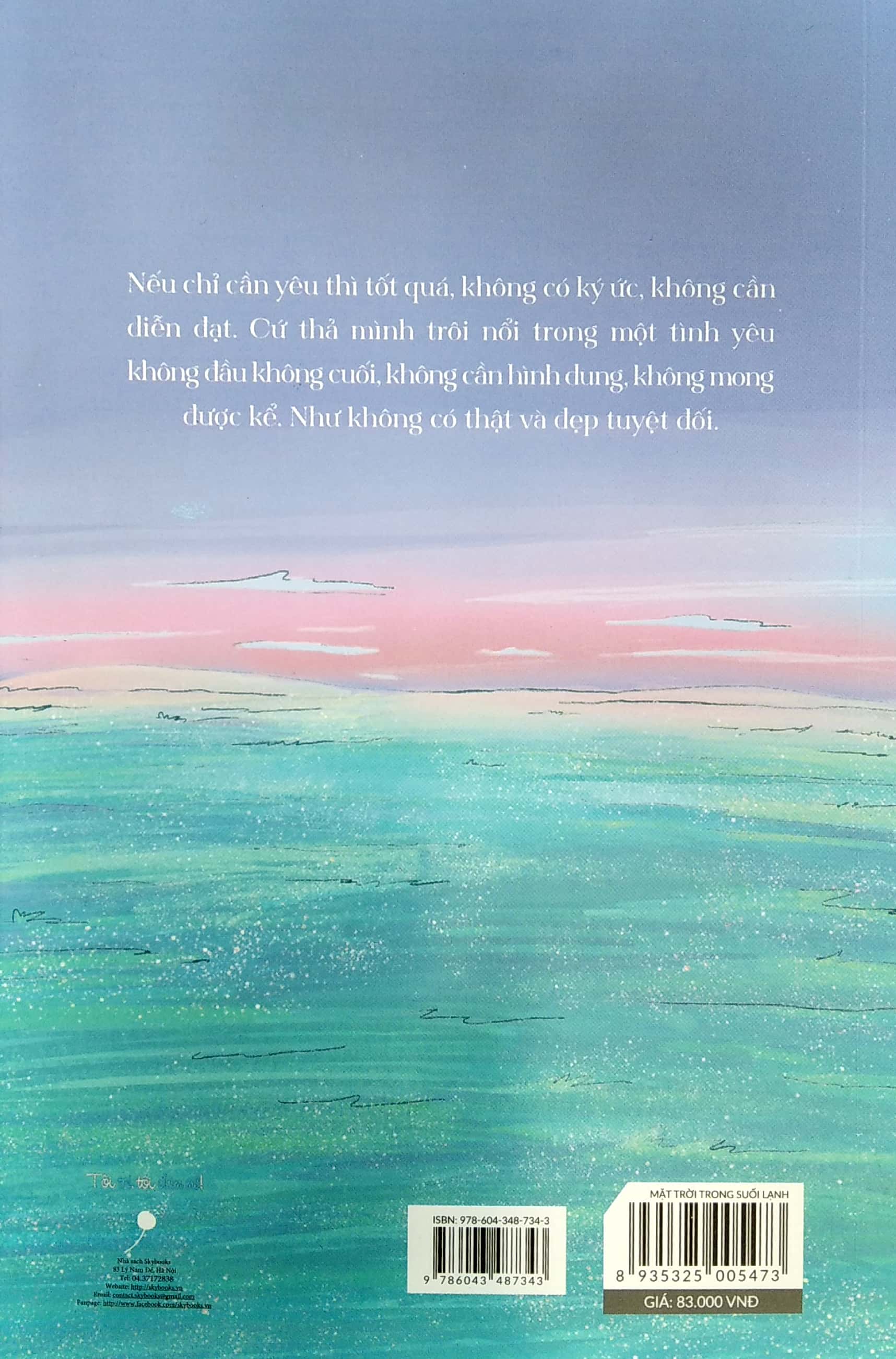 mặt trời trong suối lạnh