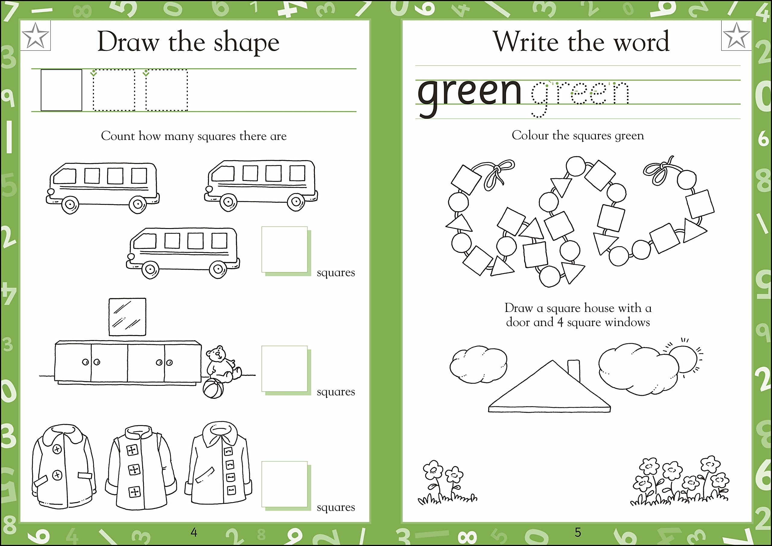 maths made easy: shapes & patterns, ages 3-5 (preschool): supports the national curriculum, maths exercise book