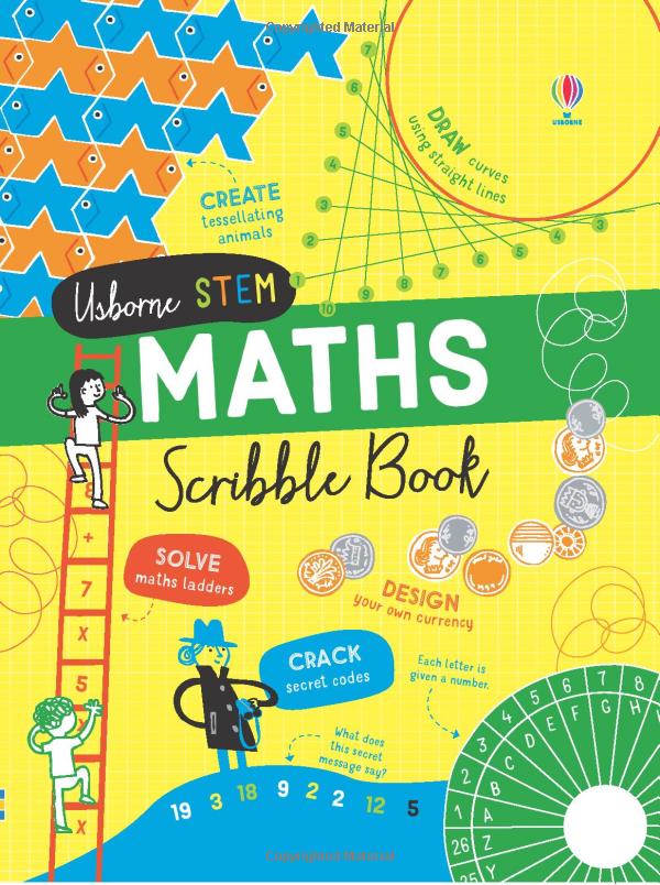 maths scribble book