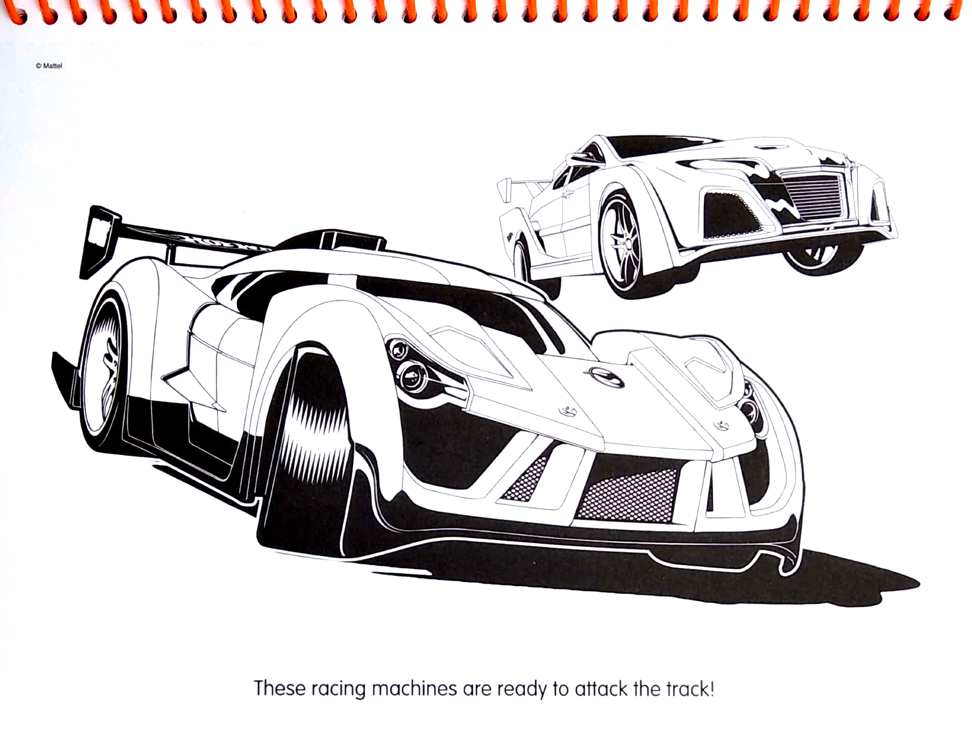 mattel hot wheels deluxe poster paint & color