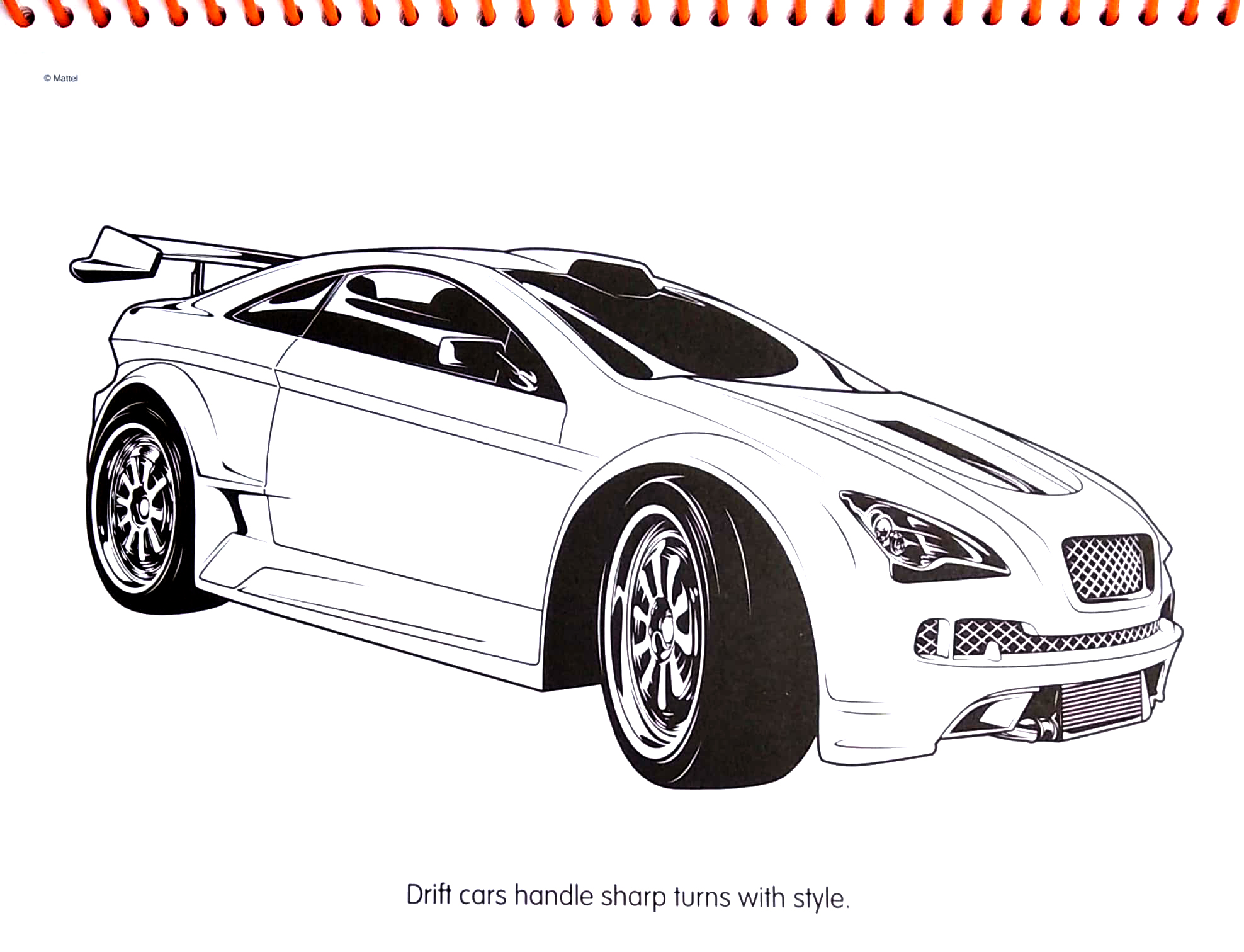 mattel hot wheels deluxe poster paint & color