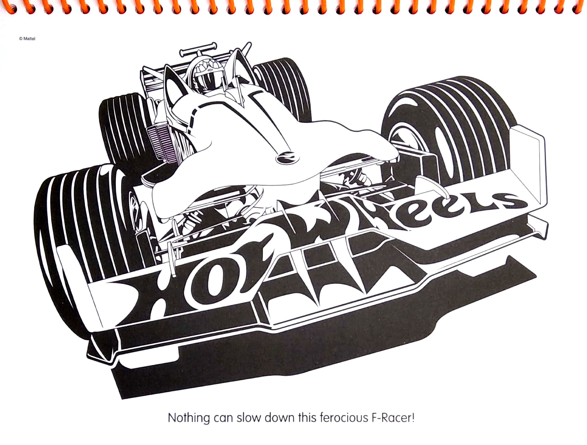 mattel hot wheels deluxe poster paint & color