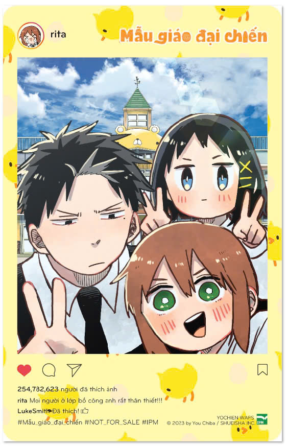 mẫu giáo đại chiến - tập 5 - bản giới hạn - tặng kèm bìa giới hạn + khung ảnh + postcard + set standee + sns card