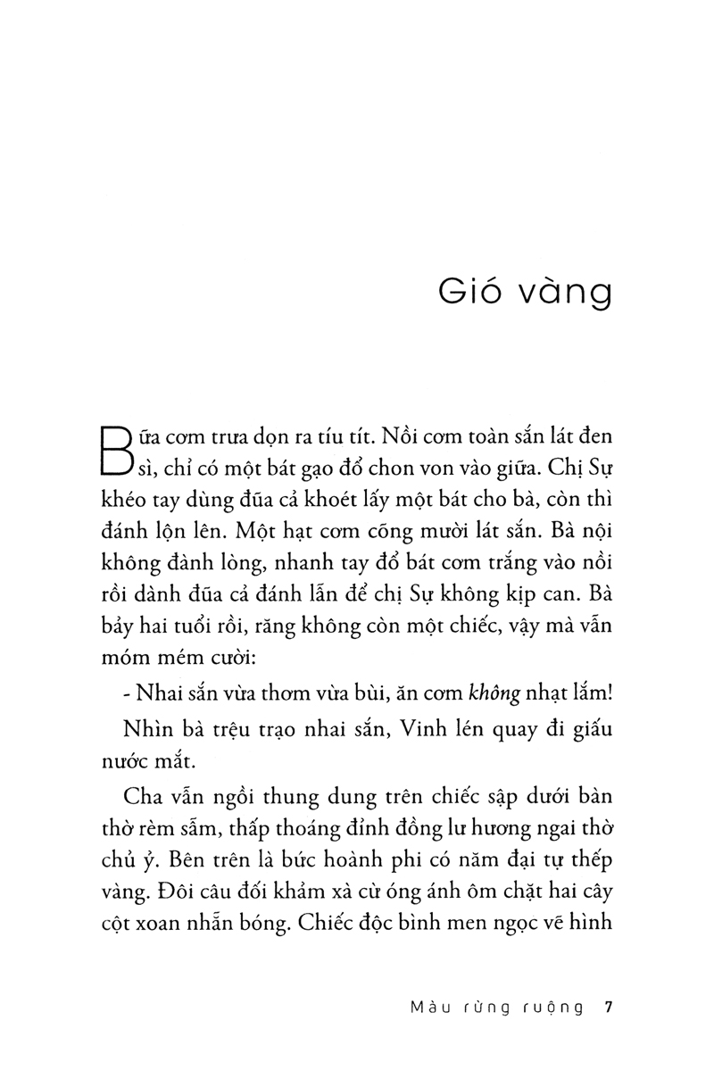 màu rừng ruộng