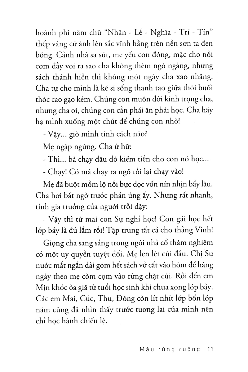 màu rừng ruộng