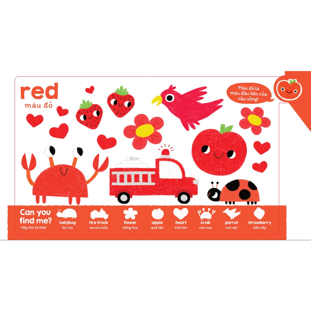 màu sắc đậm đà - học màu và quan sát