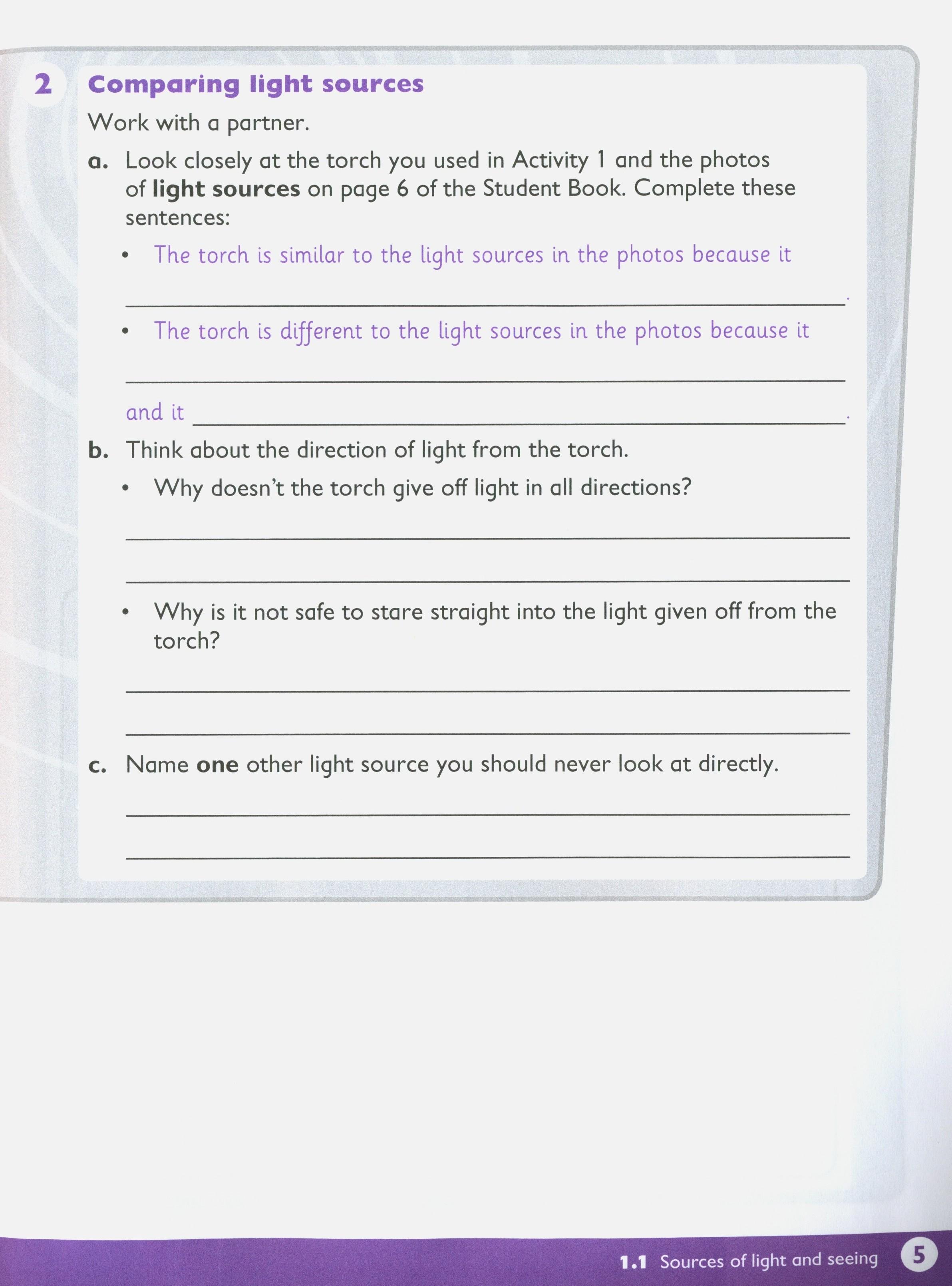 max science primary grade 5 workbook
