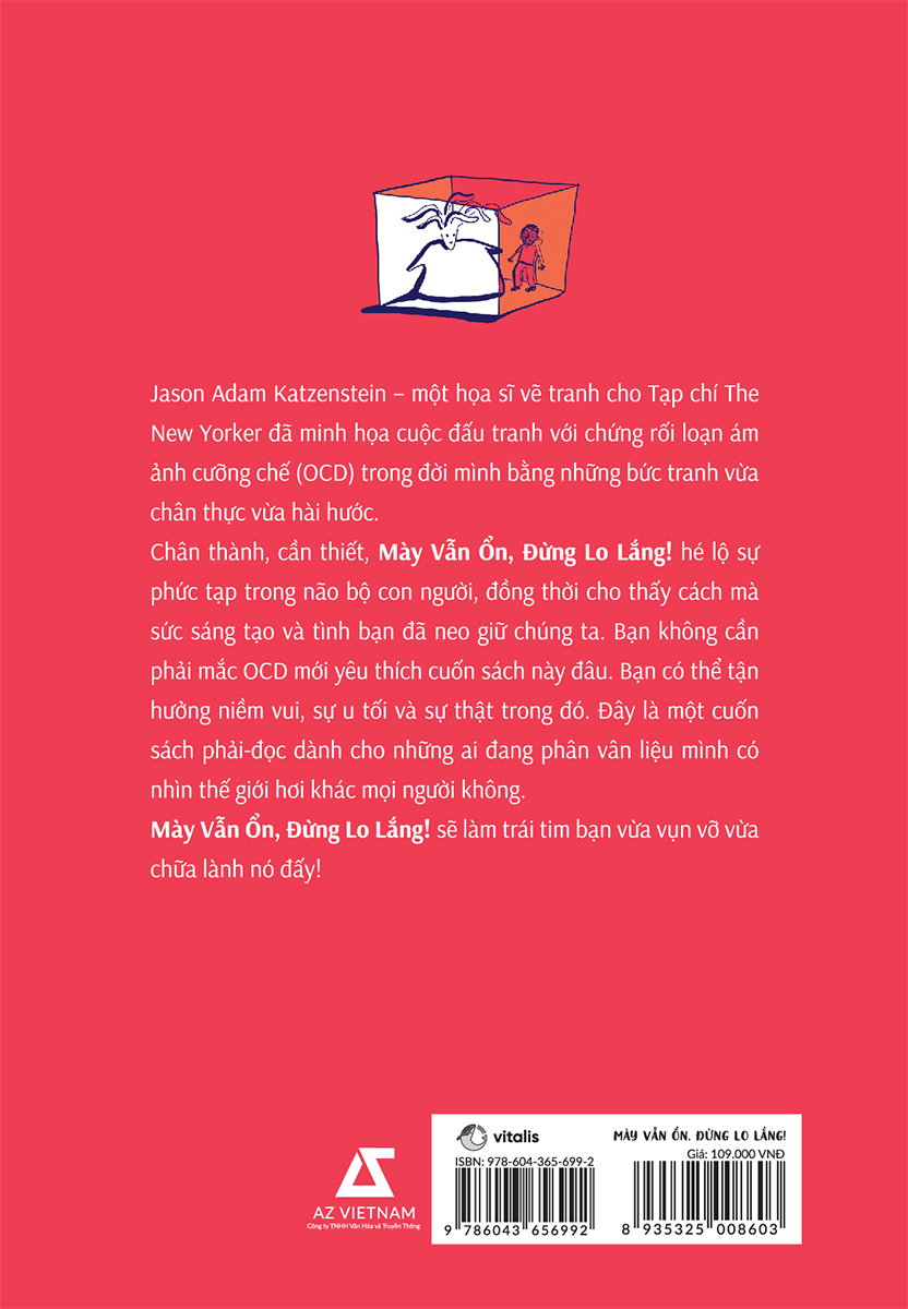 mày vẫn ổn, đừng lo lắng! - một cuốn sách về ocd bằng chữ và tranh