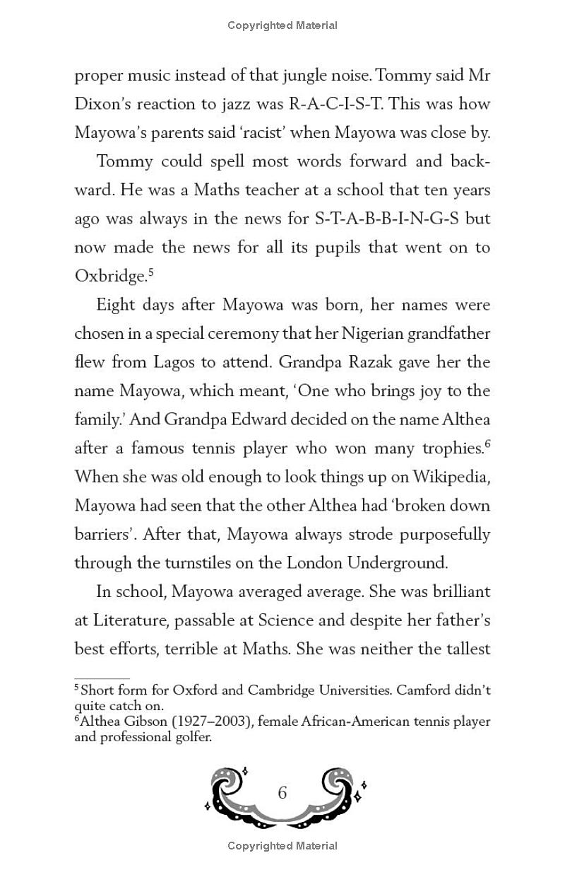 mayowa and the sea of words