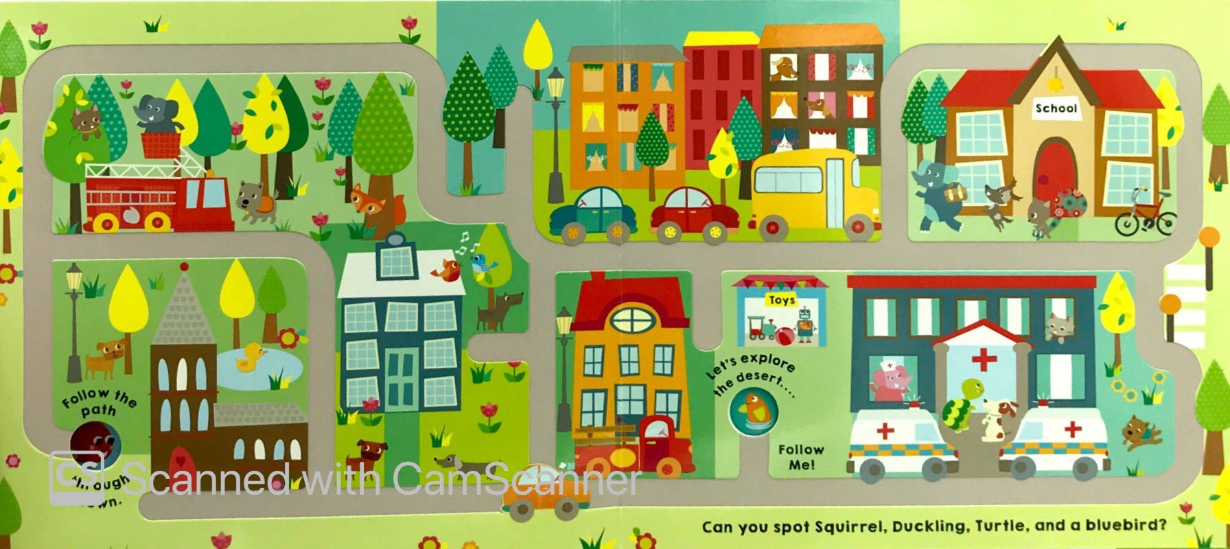 maze book: follow me