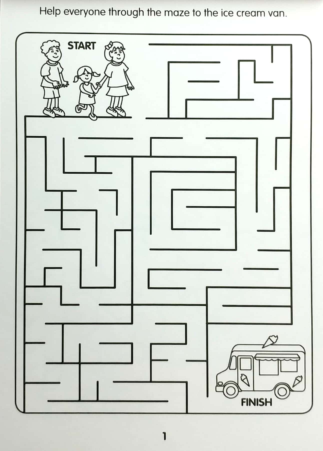 mazes super pad (age 4-7)