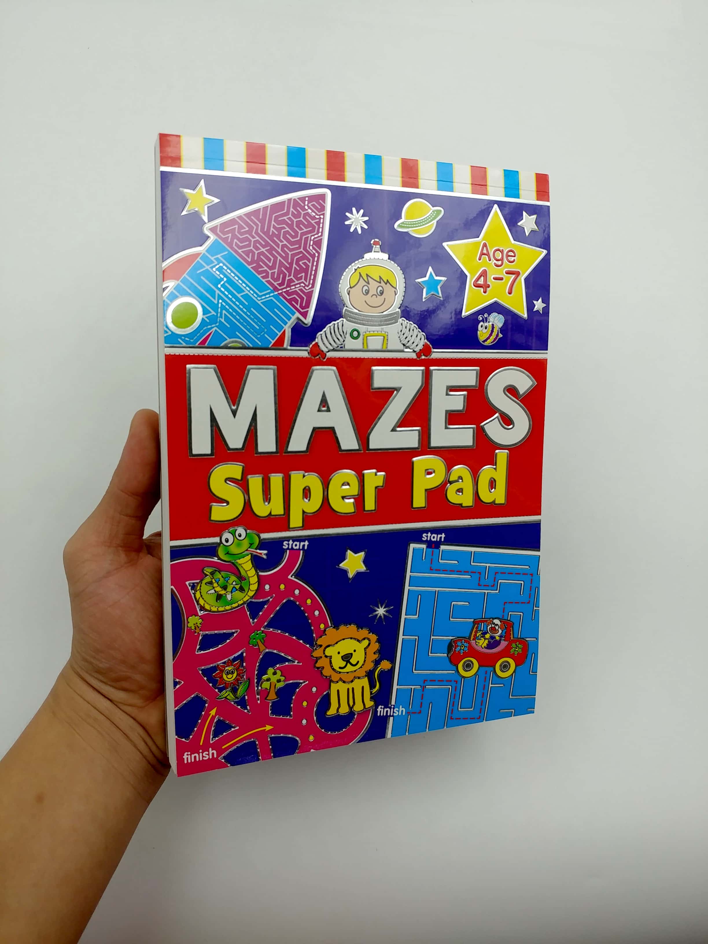 mazes super pad (age 4-7)