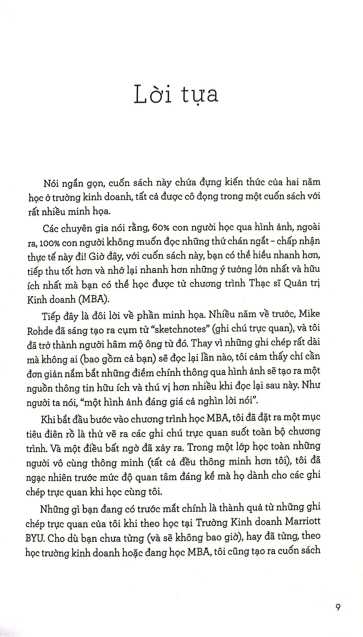 mba bằng hình - the visual mba