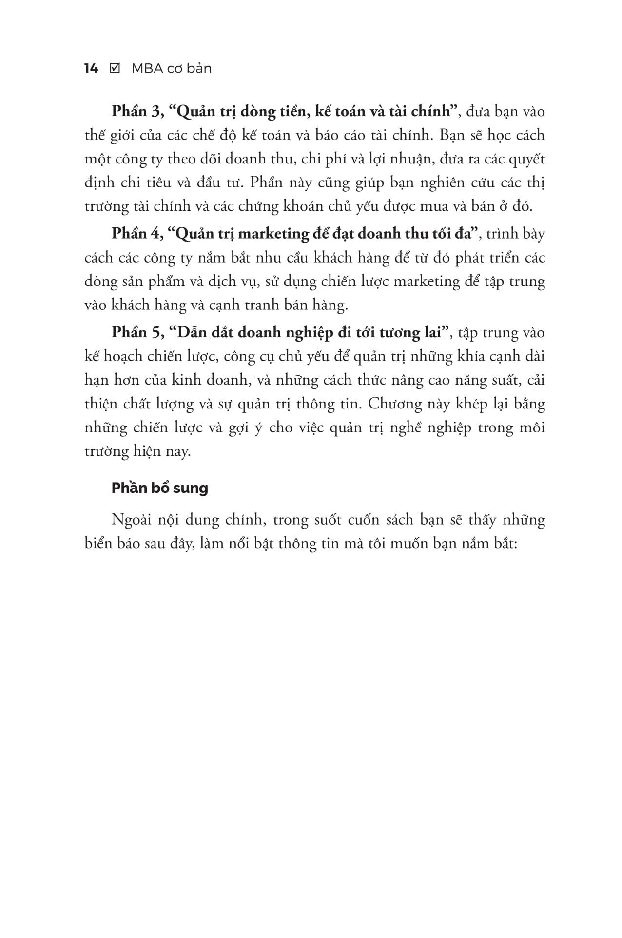 mba cơ bản - khóa học quản trị kinh doanh cấp tốc cho người bận rộn