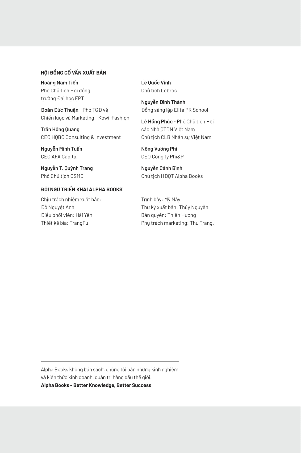 mba cơ bản - khóa học quản trị kinh doanh cấp tốc cho người bận rộn