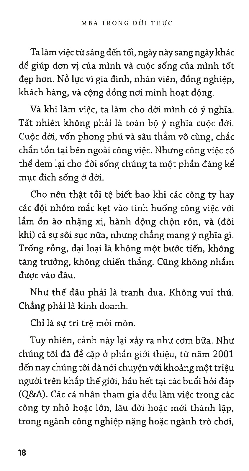 mba trong đời thực