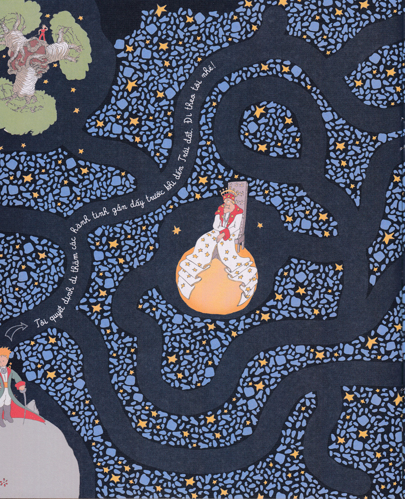 mê cung của hoàng tử bé