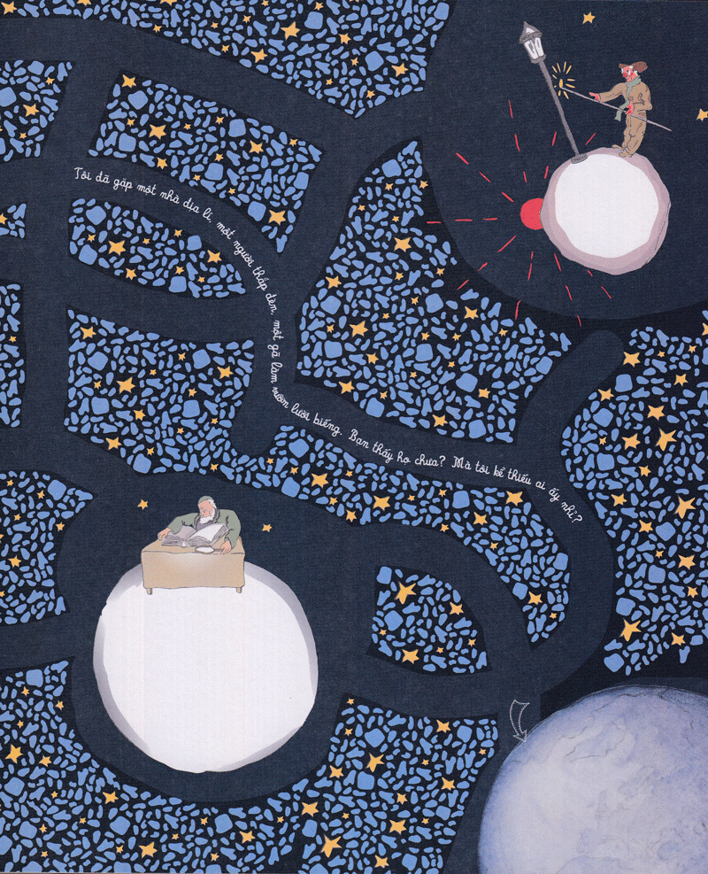 mê cung của hoàng tử bé