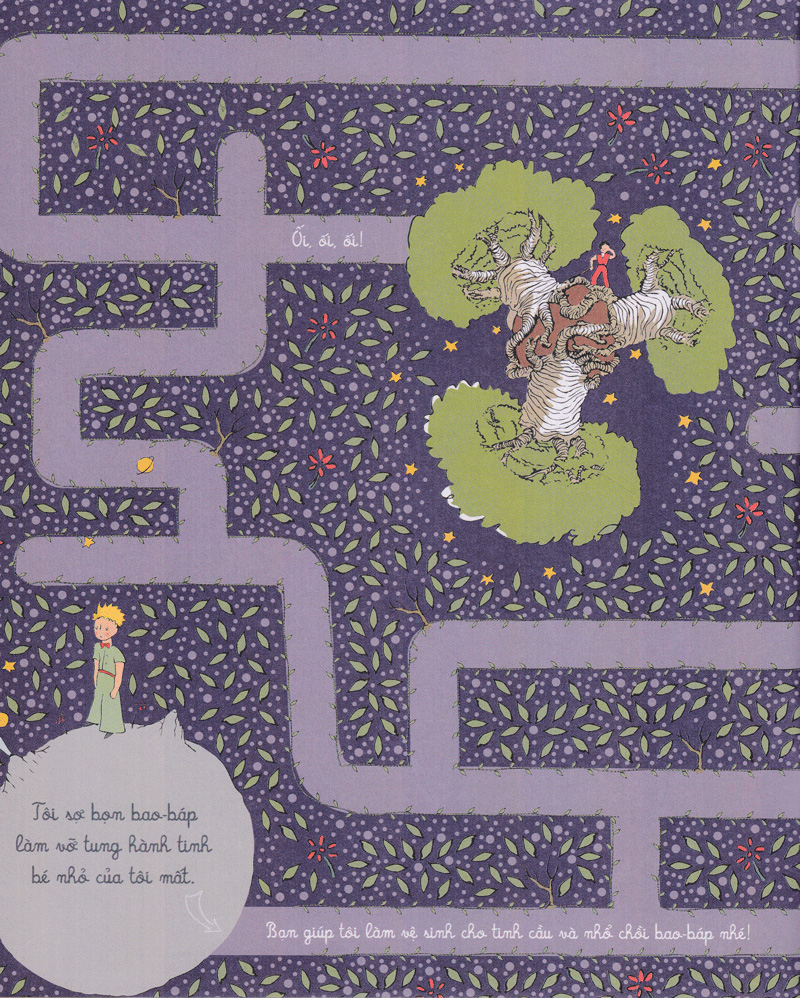 mê cung của hoàng tử bé