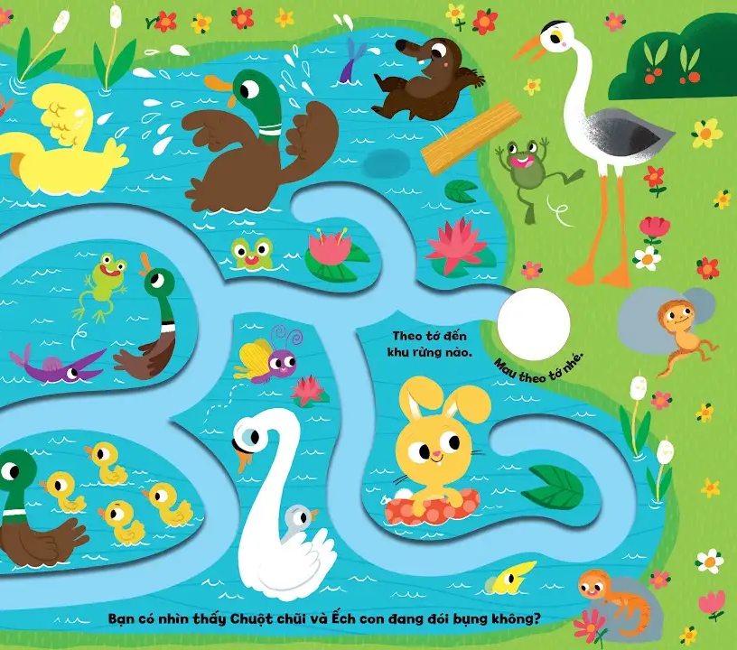 mê cung diệu kì - lễ phục sinh - bìa cứng